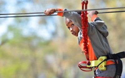 School holidays at Acrobranch