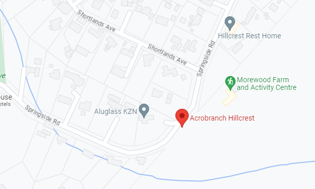 Map of Acrobranch Hillcrest
